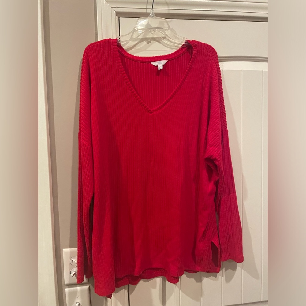 Time and Tru long sleeve top.